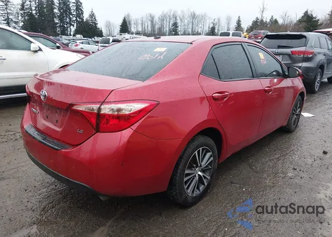 2017 Toyota Corolla Le from USA, damaged, VIN 2T1BURHE4HC791944